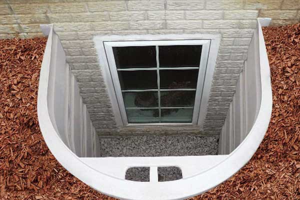 window well and window sealing to prevent water getting into your basement